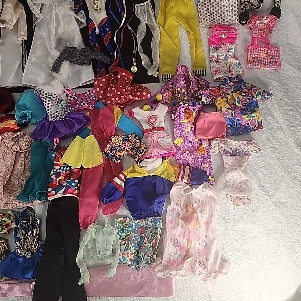 Barbie Clothing, Acc, Parts Ken 150+ Piece Diverse Lot Over $1000 1960s-? VNTG